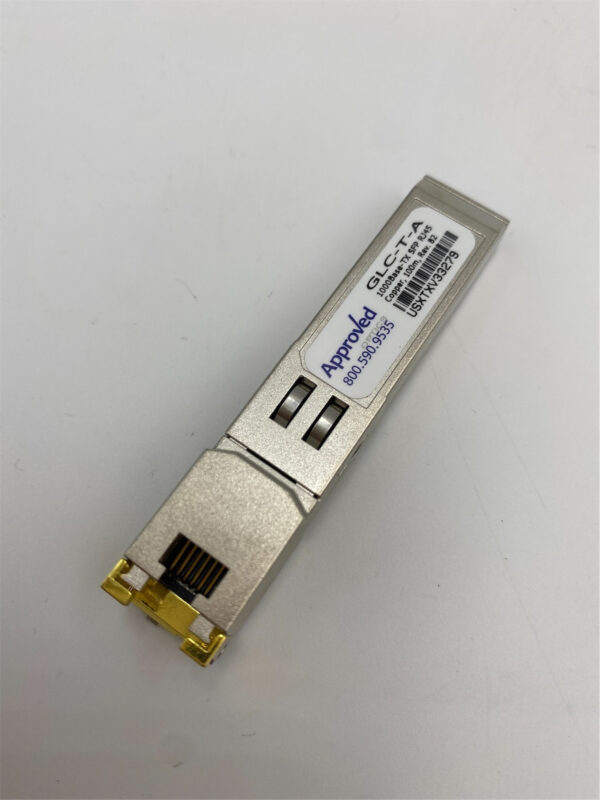 Cisco Approved Optics GLC-T 1000BASE-T SFP transceiver GLC-T-A - Imagen 5