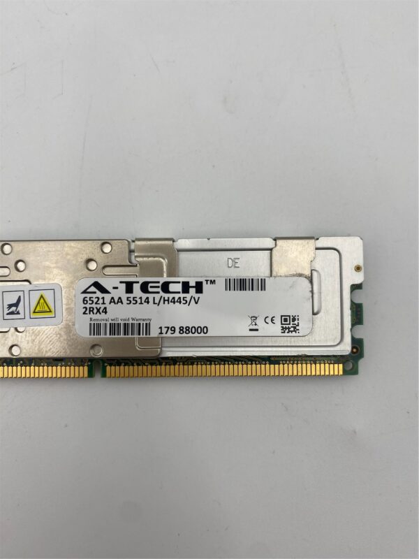 SAMSUNG 4GB (1x4GB) 2RX4 PC2-5300F DDR2-667MHZ FB DIMM M395T5160QZ4-CE66 - Image 5