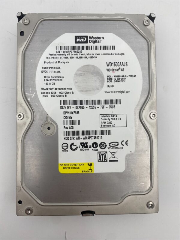 DELL 160GB 3.5" SATA 7200RPM 0XP935 - Image 3