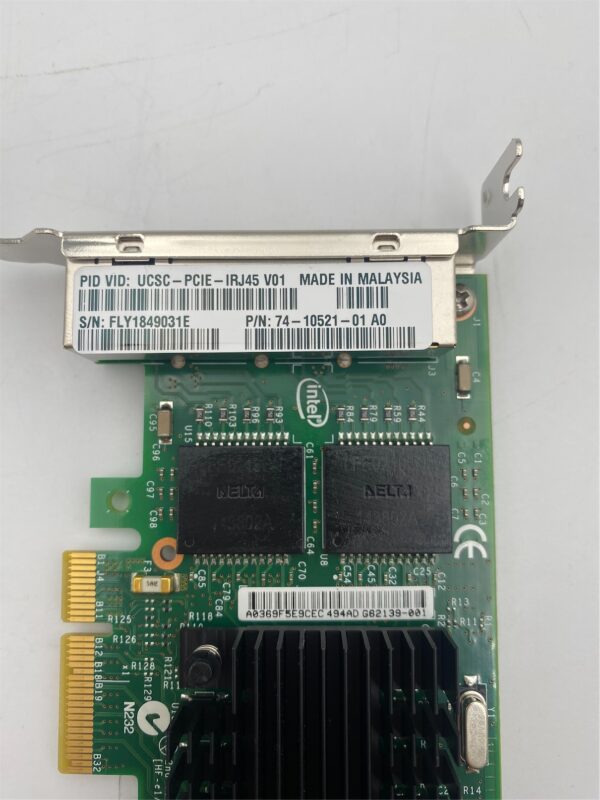 CISCO PCI-E 4-PORT GBE NIC (INTEL I350) UCSC-PCIE-IRJ45 - Imagen 5