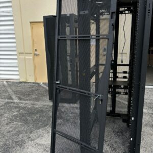 Panduit 42U Server Rack Cabinet Enclosure 700mmx42RUx1200mm "door hinge missing"