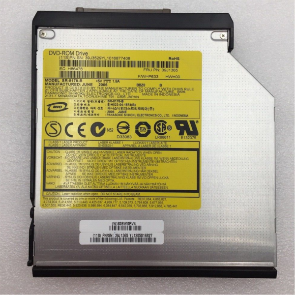 IBM DVD ROM slimline drive for 9111-520/9407-515/9406-525 39J1365 - Image 3