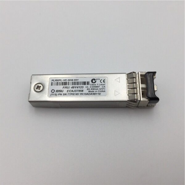 JDS  8G SFP+ TRANSCEIVER, 850NM 49Y4123 77P8749 PLRXPL-VC-SH4-931 49Y4123