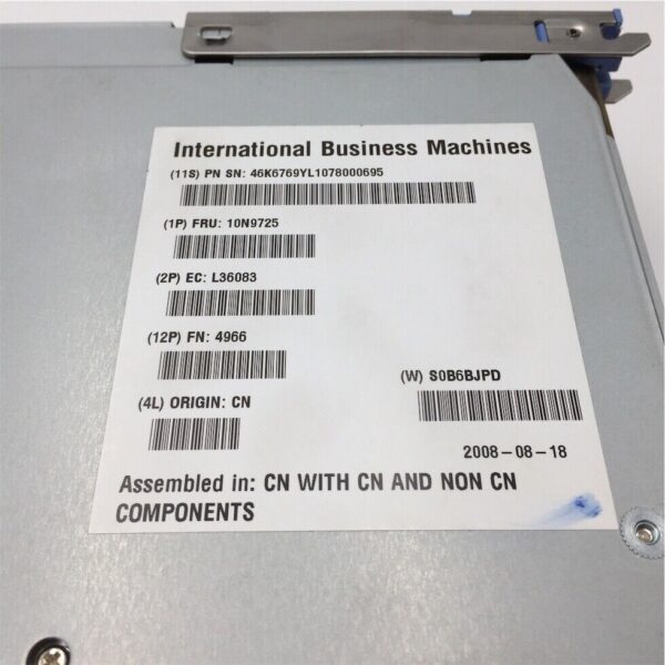 IBM 4.2GHZ 2-CORE POWER6 BACKPLANE 10N9725 10N9377 46K7593 74Y3684 - Imagen 7
