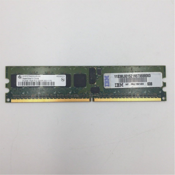 IBM 512MB 1X512MB PC2-3200 ECC DIMM 13N1424