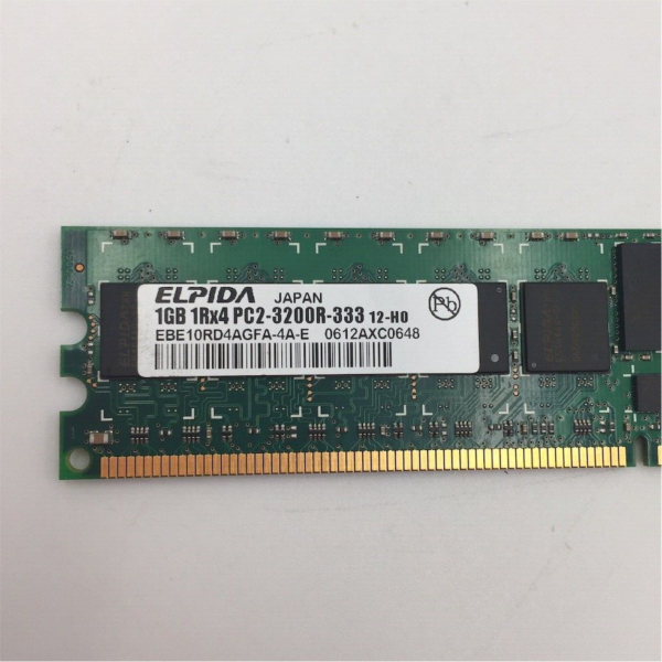 IBM 1Gb PC2-3200R 400Mhz ECC REG SR x4 CL3 240-Pin 39M5808 - Image 2