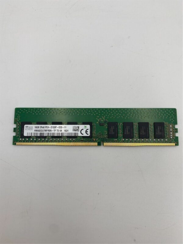 HYNIX 16GB (1x16GB) 2RX8 PC4-17000P-E DDR4-2133MHZ UDIMM HMA82GU7MFR8N-TF