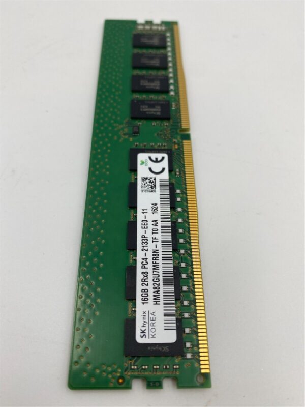 HYNIX 16GB (1x16GB) 2RX8 PC4-17000P-E DDR4-2133MHZ UDIMM HMA82GU7MFR8N-TF - Image 2