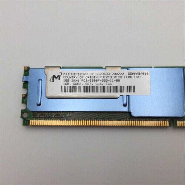 HP DIMM,1GB PC2-5300 FBD,64Mx8,RoHS 416471-001 398706-051 - Image 3
