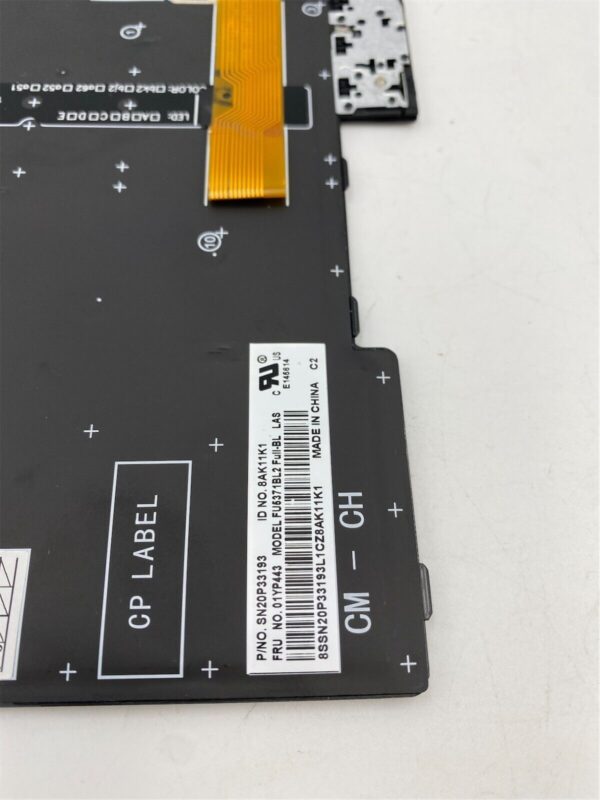 Lenovo FRU COMO FL, SRX, KB-BL, BK, LAS 01YP523 01YP283 01YP363 01YP443 - Imagen 6