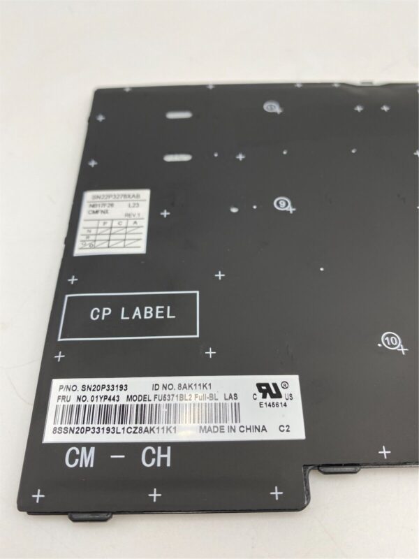 Lenovo FRU COMO FL, SRX, KB-BL, BK, LAS 01YP523 01YP283 01YP363 01YP443 - Imagen 7