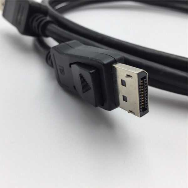 HP Cable DP Male to DP Male 6ft black 1905160 917463-001 - Image 3