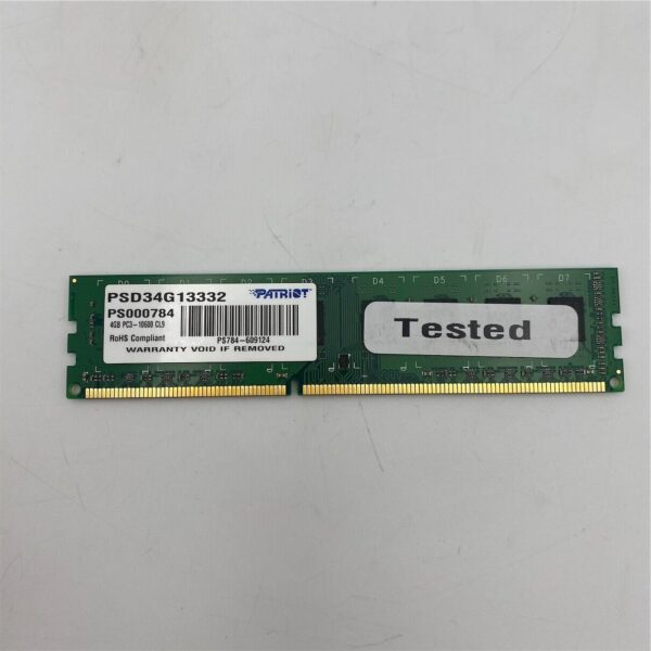 PATRIOT DDR3 4GB 1333MHz CL9 1x4GB PSD34G13332