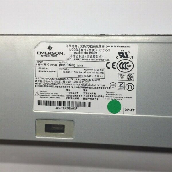 Juniper 1000W AC Power Supply Unit for SRX1400 SRX1K-PWR-AC-A DS1050-3 - Image 6