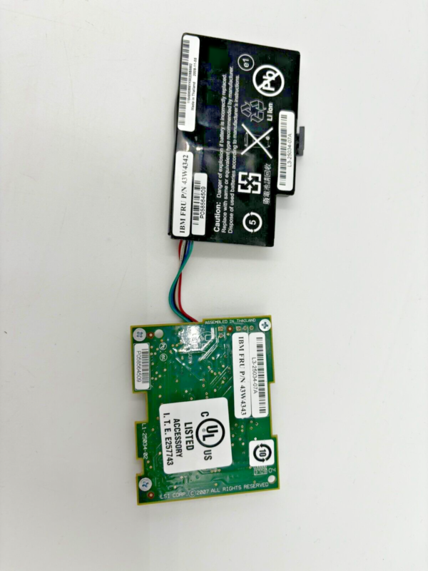 IBM ServeRaid MR10M SAS/SATA with Batt Carrier ServerRaid SAS  43W4342 & 43W4343 - Image 5