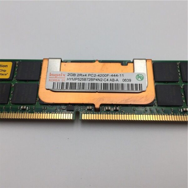 Hynix 2GB 2Rx4 PC2-4200F DDR2-533MHz HYMP525B72BP4N2-C4 HYS72T256020HFN - Image 2