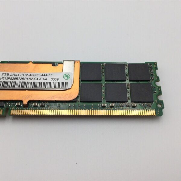 Hynix 2GB 2Rx4 PC2-4200F DDR2-533MHz HYMP525B72BP4N2-C4 HYS72T256020HFN - Image 4