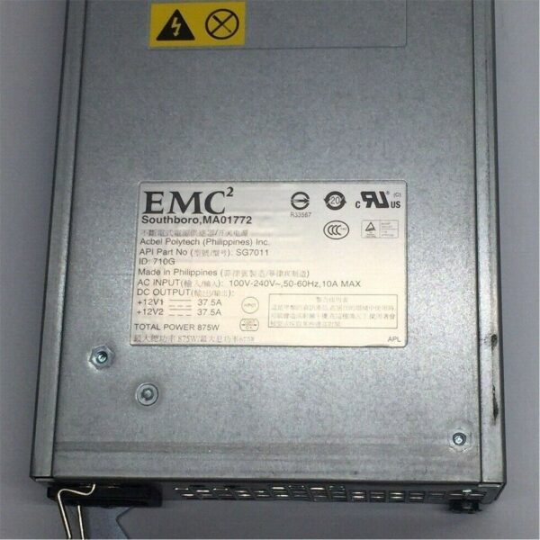 EMC AC SENTRY 875W,1U POWER SUPPLY 071-000-529 0GJ24J GJ24J - Imagen 6