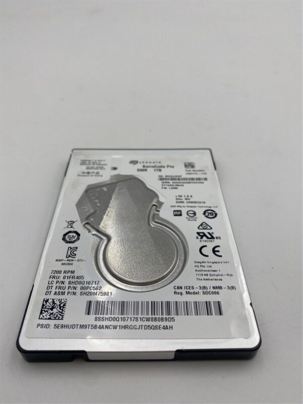 Lenovo HDD Storage,1T,7200,7mm,SATA,ST 01FR405 5H20X55080 5H20X55085 00PC562 - Image 3