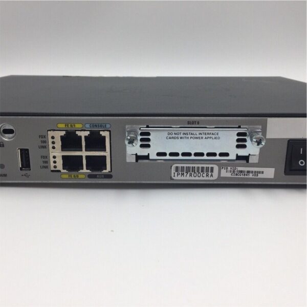 CISCO 1841 Integrated Services Router 47-16987-02 cisco1841 - Image 2