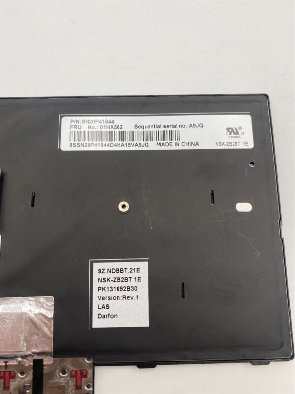 Lenovo Windu2 CHY BL-KB LAS 01HX422 01HX462 01HX502 - Image 6