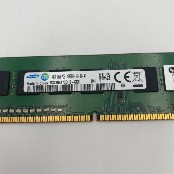SAMSUNG 4GB PC3-12800U DDR3-1600 1RX8 N-ECC M378B5173QH0-CK0 - Image 2