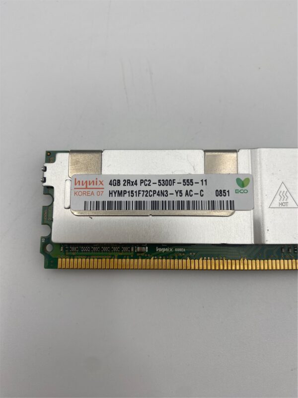 HYNIX 4GB PC2-5300 DDR2 MEMORY MODULE HYMP151F72CP4N3-Y5 - Image 4