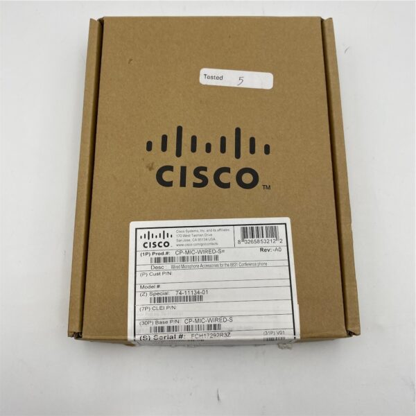 Cisco 8831 Wired Microphone Kit CP-MIC-WIRED-S - Imagen 3