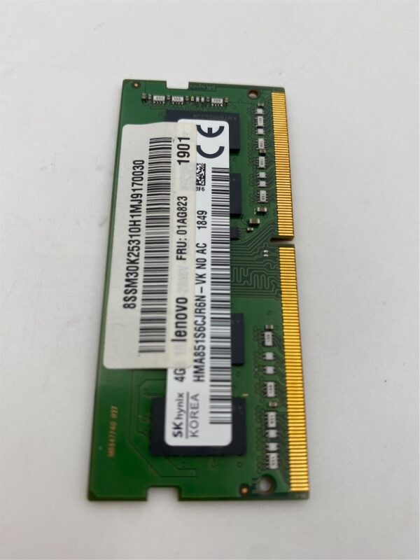 Lenovo MEMORY,4G,DDR4,2666,SODIMM,RAMAXEL 01AG823 - Image 2