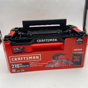 CRAFTSMAN VERSASTACK Mechanics Tools w/ 3 Drawer Box 216 pcs CMMT99206