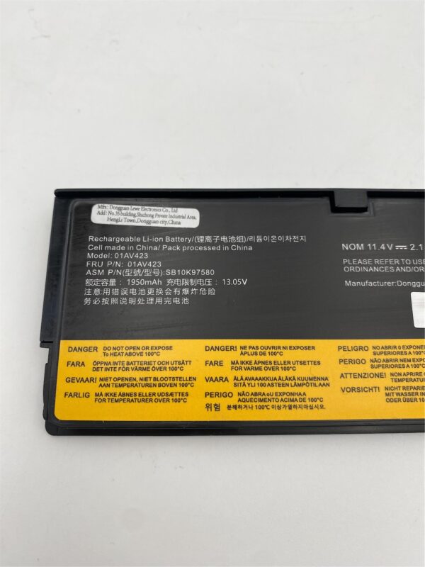Lenovo Compatible External, 3c, 24Wh, LiIon, LGC 01AV423 - Image 5