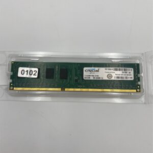 CRUCIAL 4GB PC3-12800U DDR3-1600 UNBUFFERED NON ECC 240 PIN CT51264BA160BJ.C8FED