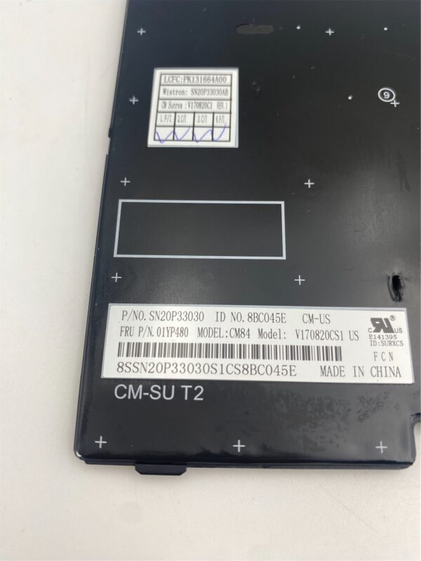 LENOVO FRU COMO FL, CHY, KB, BK, US 01YP480 - Imagen 5