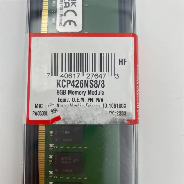 Kingston DDR4 - module - 8 GB KCP426NS8/8 - Imagen 3