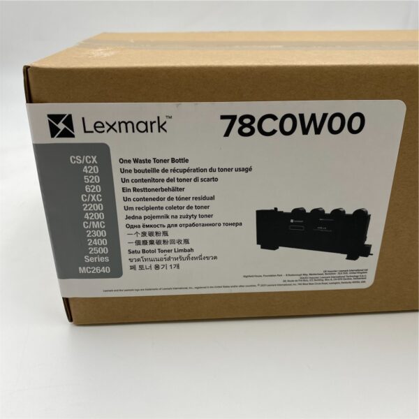Lexmark 78C0W00 Waste Toner Bottle 78C0W00