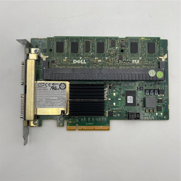 DELL PCI-E 2X4-PORT SAS-300 512MB CTRL J155F - Image 3