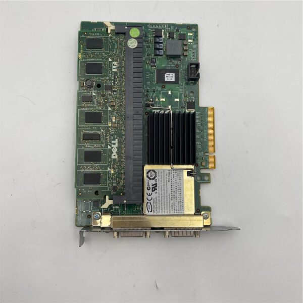 DELL PCI-E 2X4-PORT SAS-300 512MB CTRL J155F - Image 2