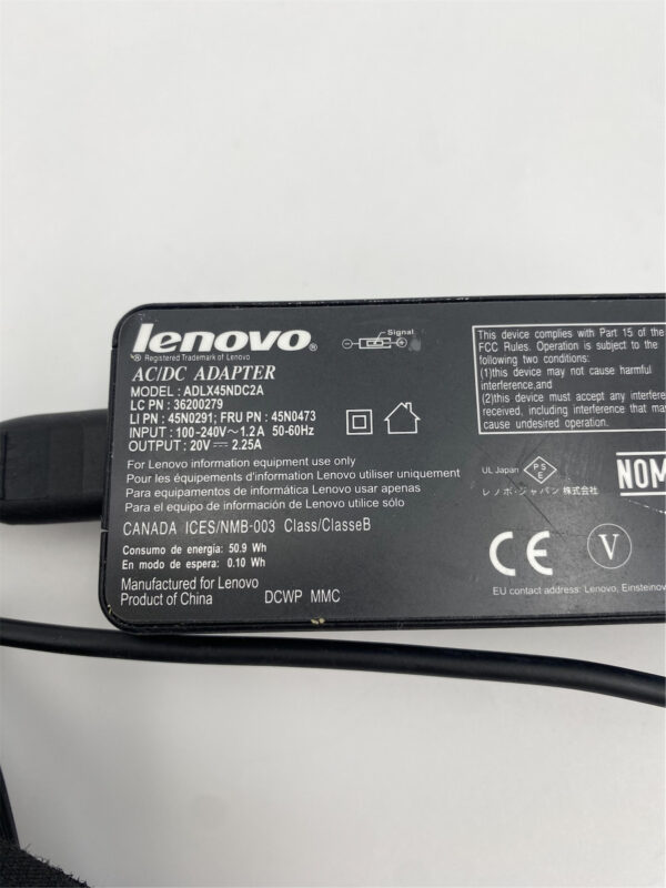 Lenovo Power Supply 45W Ac Adapter 45N0473 - Image 4