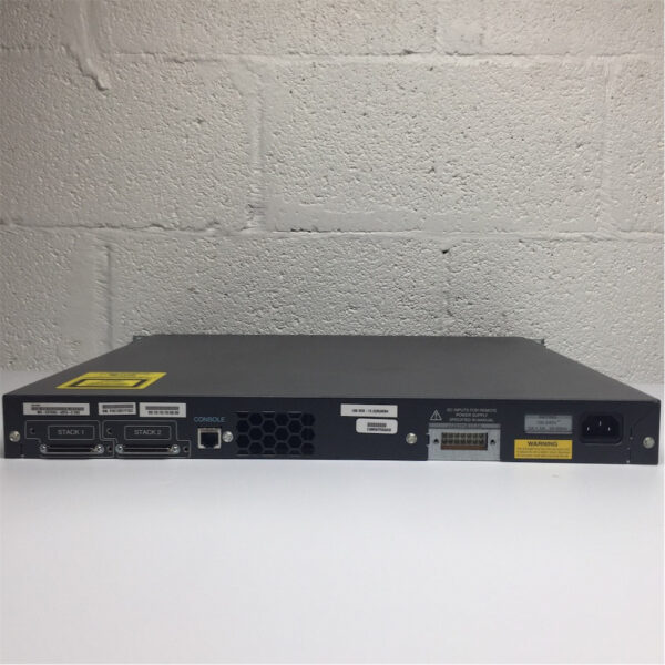 Cisco 3750G Series 48-Port Gigabit Switch w/ Rack Ears WS-C3750G-48TS-E - Imagen 3