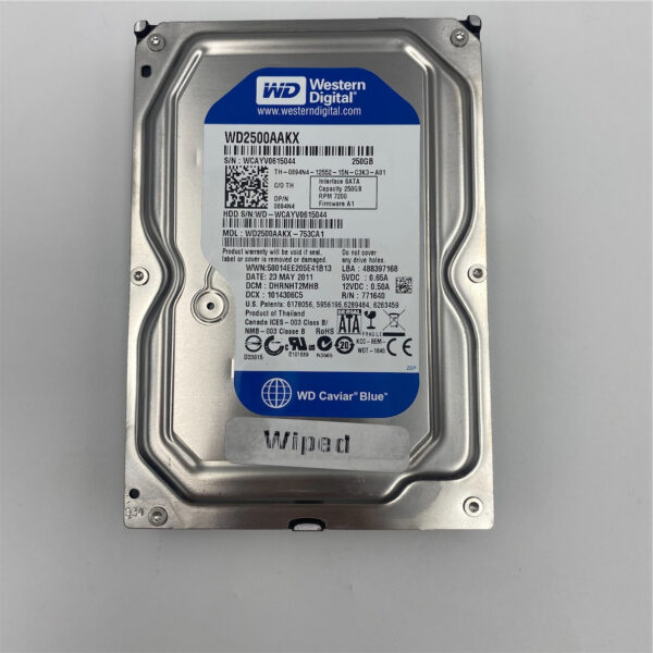 DELL 250GB 7.2K 3.5INCH SATA HDD 0894N4