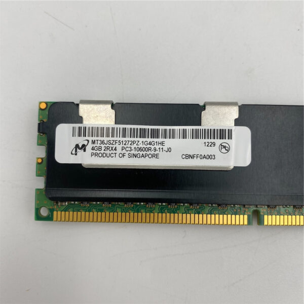 MICRON 4GB 2RX4 PC3-10600R SERVER RAM MT36JSZF51272PZ-1G4G1HE - Imagen 4