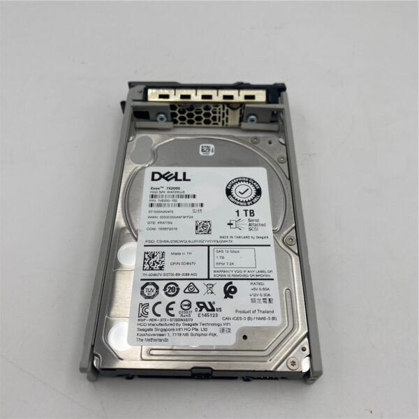 DELL 1TB 7.2K 12G 2.5INCH SAS HDD D4N7V - Image 3