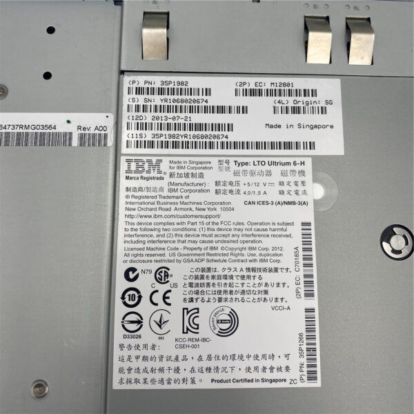 DELL LTO-6 HH FC 8Gb TL2000-4000 98CK5 - Image 6
