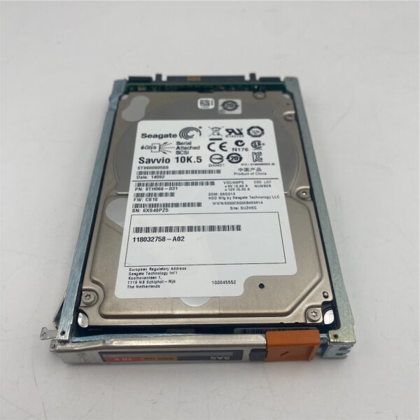 EMC 900GB 10K 6G 2.5INCH SAS HDD 005049206