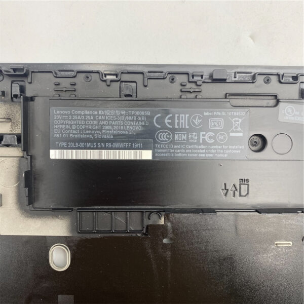 LENOVO BEZEL KBD bezel w/ FPR ASM 01YR480 - Imagen 6