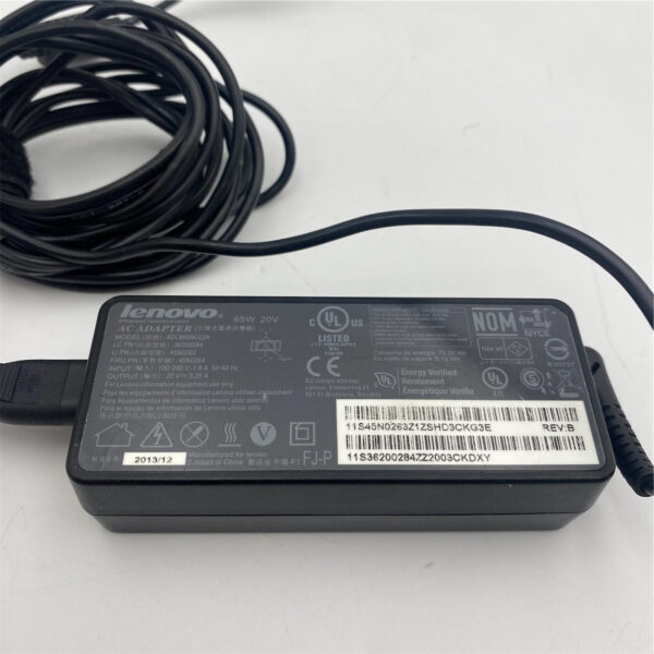 Lenovo 65W,20VDC,2P,WW,DEL 45N0264 - Image 2