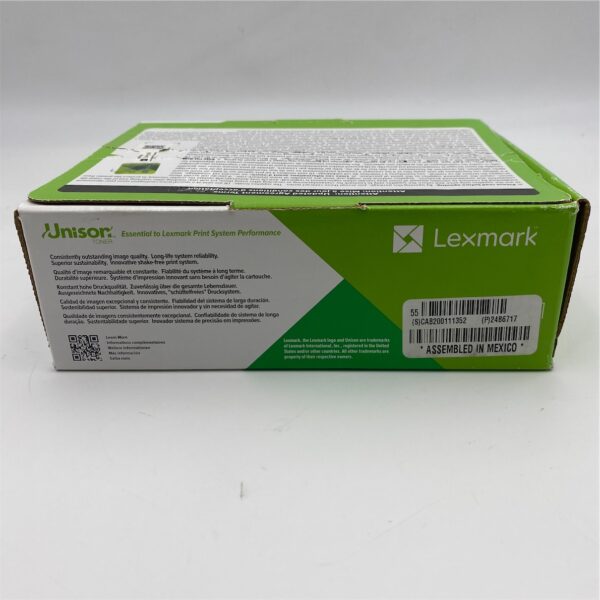 Lexmark 24B6717 Cyan Toner Cartridge 24B6717 - Image 3