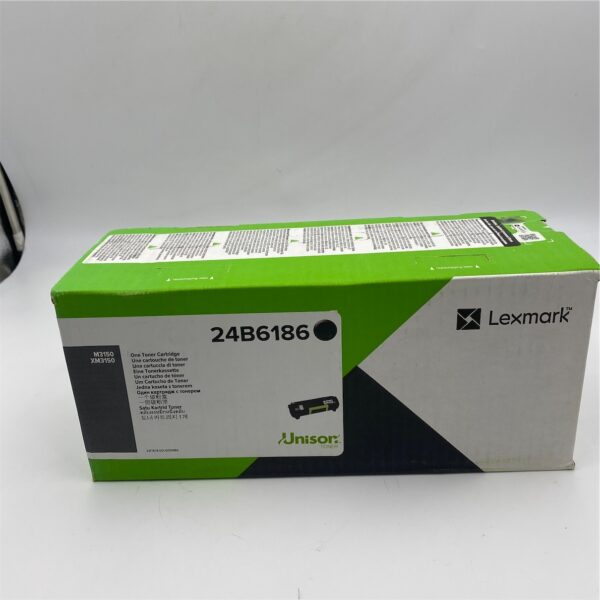 Lexmark 24B6186 Black Toner Cartridge 24B6186