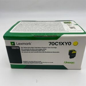 Lexmark 70C1XY0 Yellow Extra High Yield Return Program Toner 70C1XY0