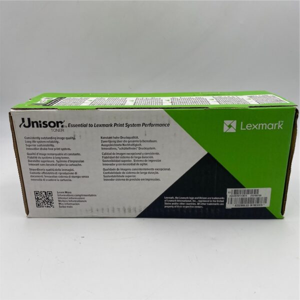 Lexmark 24B6186 Black Toner Cartridge 24B6186 - Imagen 3